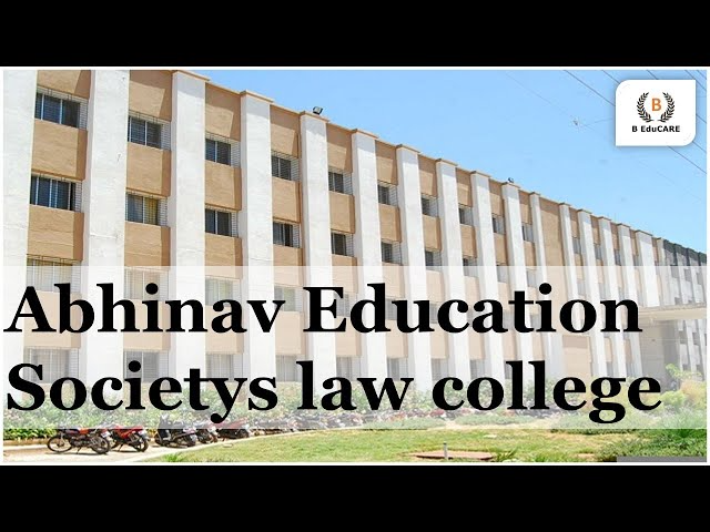 Abhinav Education Societys Law College